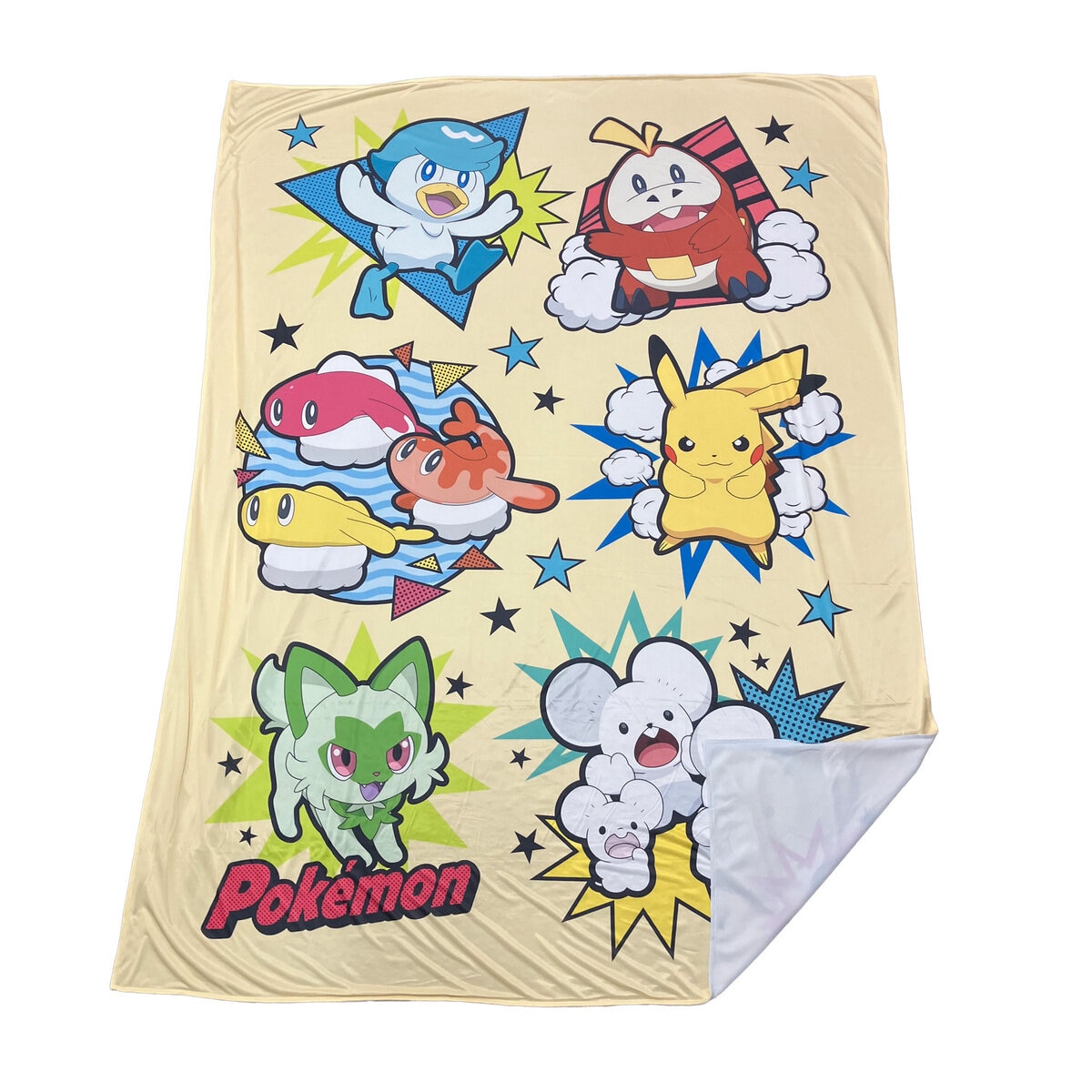 冷感キャラクターブランケット ポケモン コミックアート