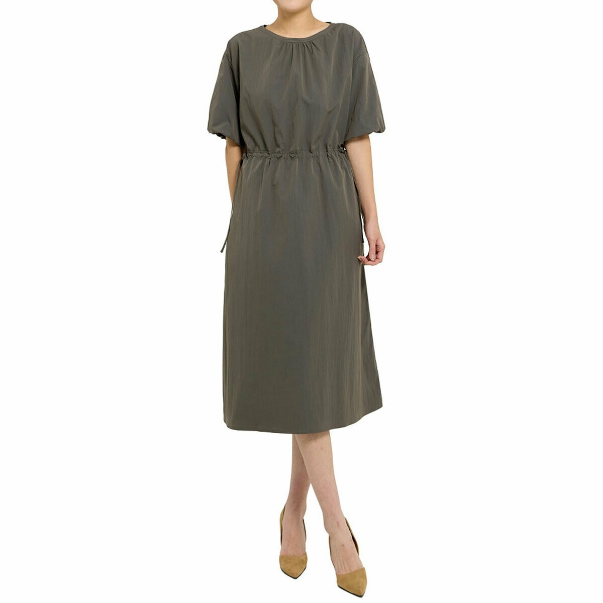 ボニスパックス クルーネック ワンピース