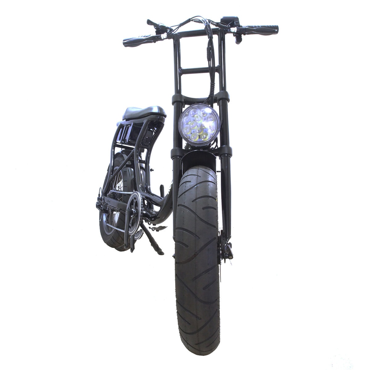ROCKA FLAME 20インチ 電動アシスト ファットバイク FUMA メタルブラック