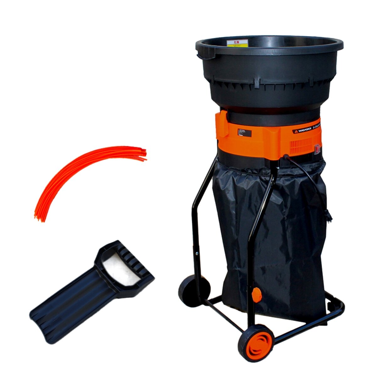 ヤードフォース リーフシュレッダー 雑草 落ち葉 粉砕機