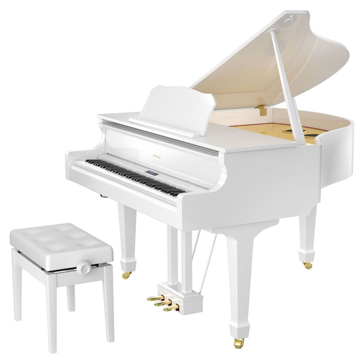 ローランド 電子グランドピアノ GP609-PWS ホワイト