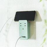 Fargo（ファーゴ）SATI COLOR(サティカラー) AC4個口 4.2A USB 全14色 CT221 ライトグリーン