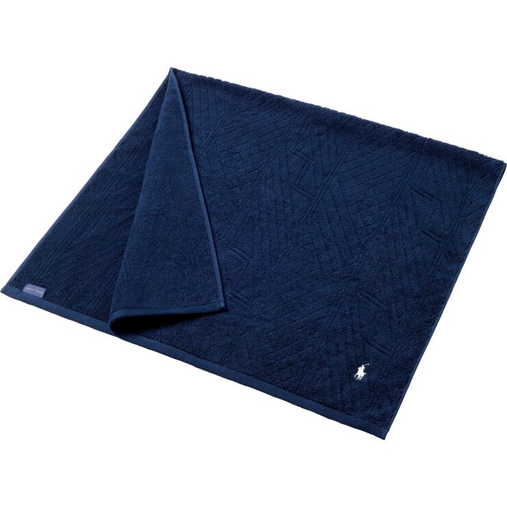 ラルフローレン バスタオル 65 x 120 cm ネイビー ラルフローレン バスタオル 65 x 120 cm ネイビー