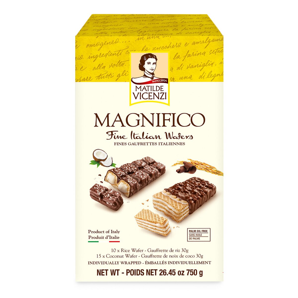 ヴィセンチ マニフィコ ライス＆ココナッツ ウエハース 750ｇ