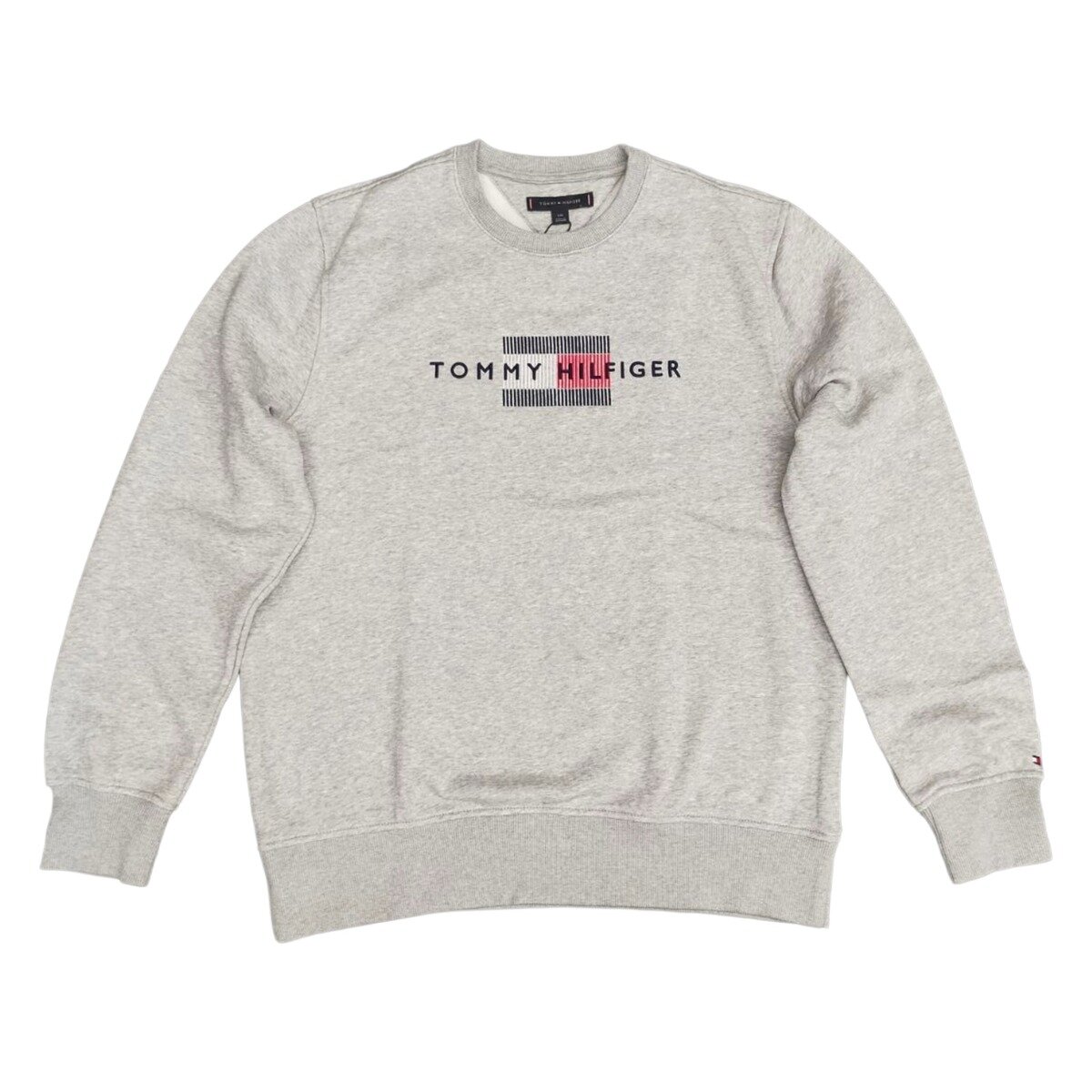 トミーヒルフィガー メンズ スウェットシャツ グレー M トミーヒルフィガー メンズ スウェットシャツ グレー M