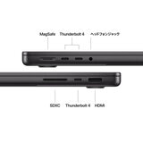 Apple MacBook Pro 14インチ 10コアCPU/10コアGPU/Apple M4チップ/16GB/512GB SSD スペースブラック