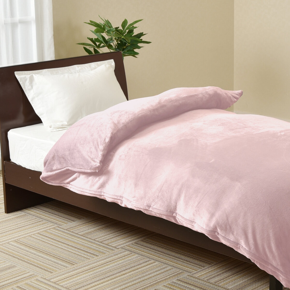 西川 ブランケットにもなる布団カバー クイーン 210cm x 210cm