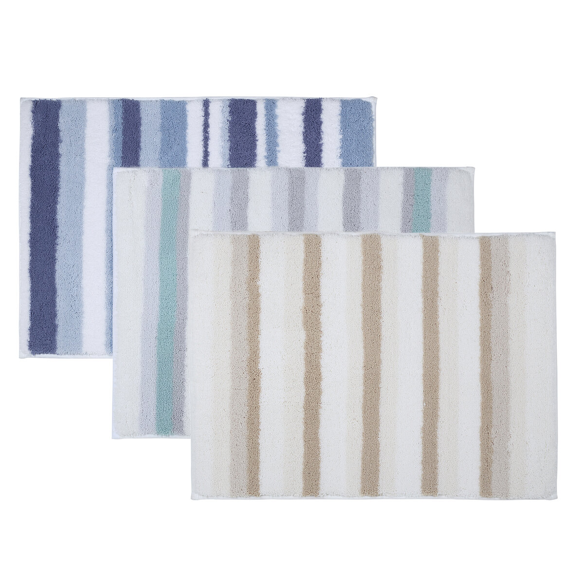 WELHOME バスラグ 45cm x 60cm 2個パック