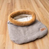 ペット寝袋 2個セット ベージュ ペット寝袋 2個セット ベージュ