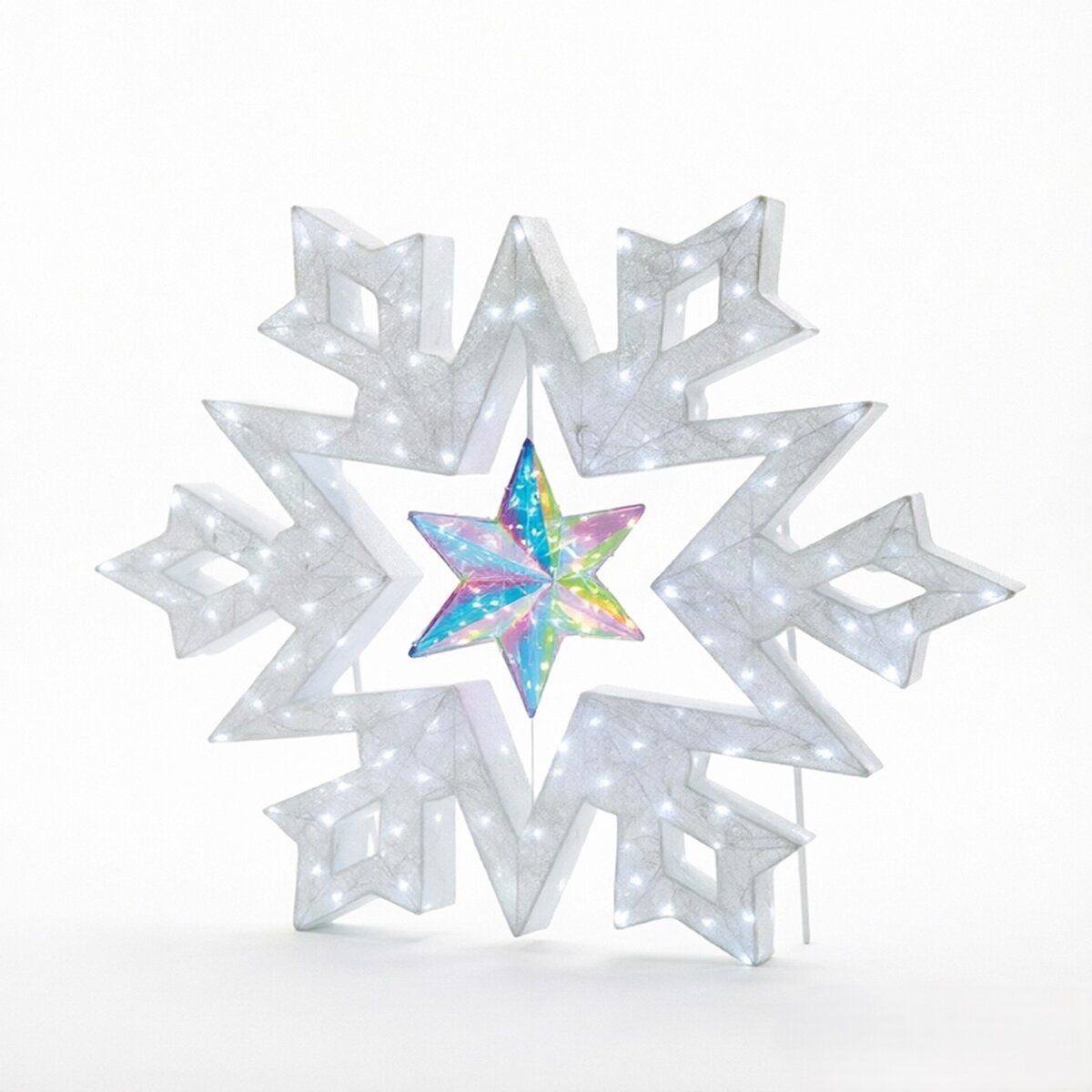雪の結晶 イルミネーション 120cm 雪の結晶 イルミネーション 120cm