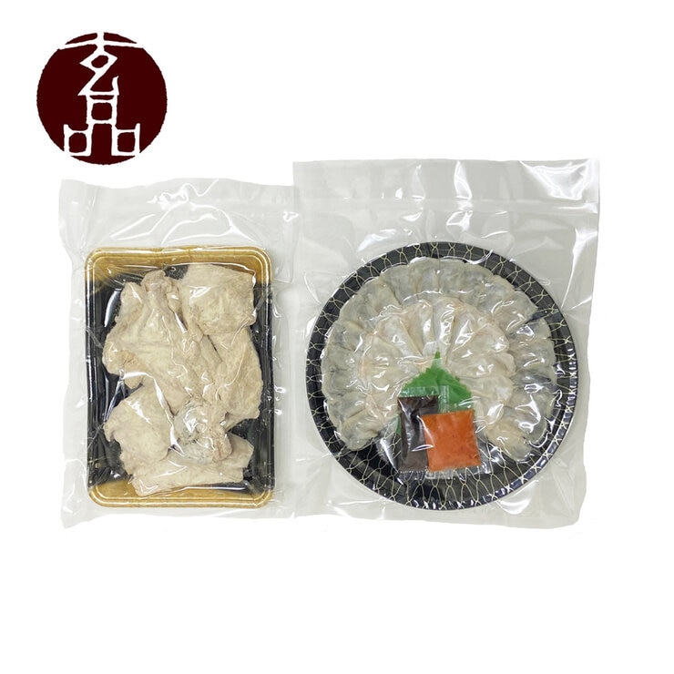 【冷凍】玄品 国産とらふぐ てっさ・唐揚げセット 【冷凍】玄品 国産とらふぐ てっさ・唐揚げセット