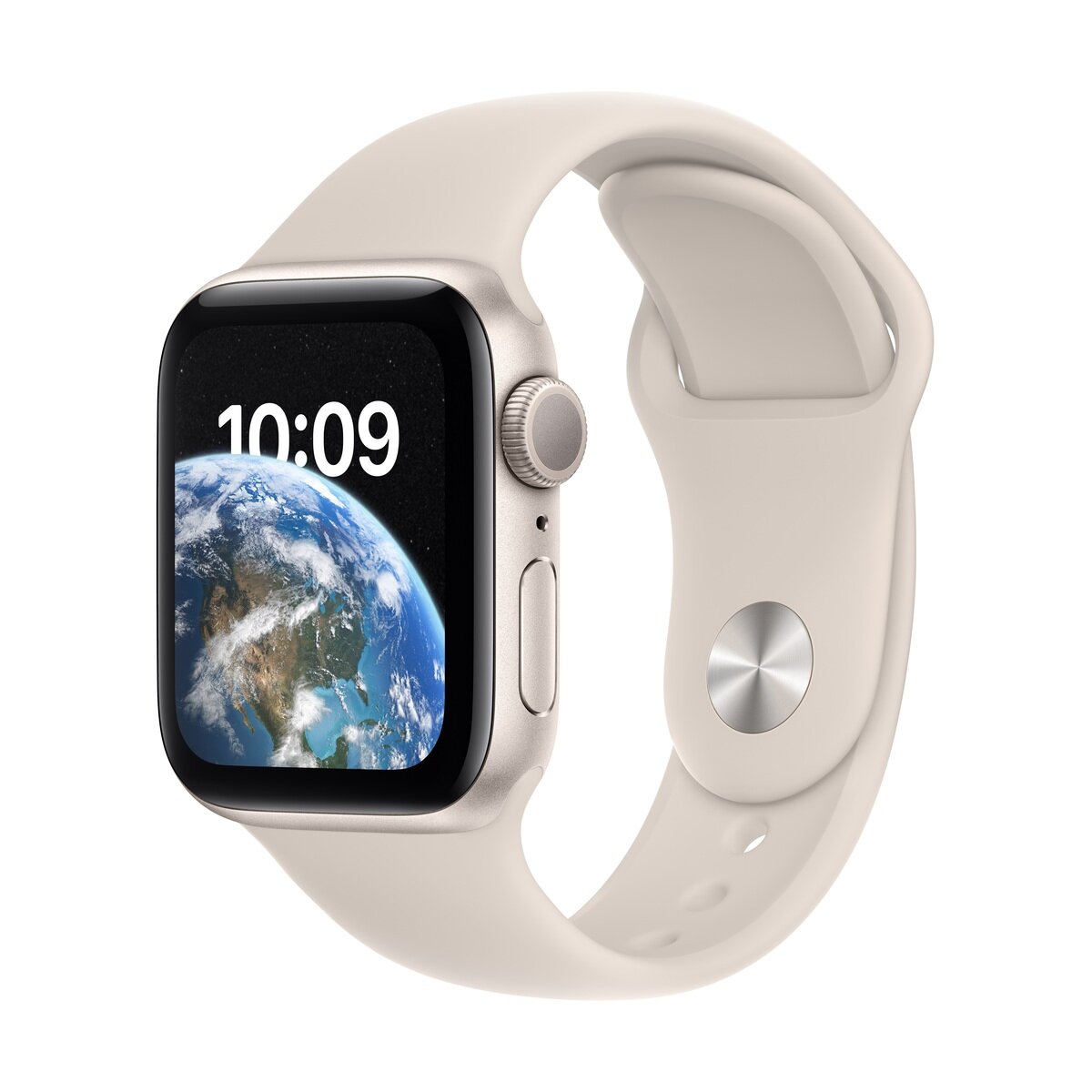 Apple Watch SE2 GPSモデル 40mm スターライトアルミニウムケースと