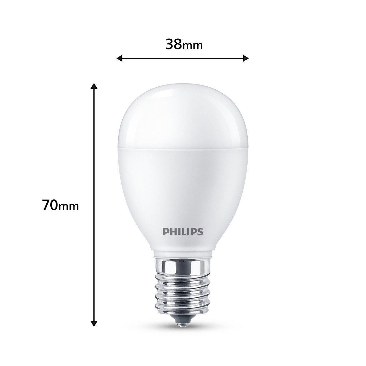 フィリップス LED電球 60W相当 E17 入り 広配光タイプ 昼光色