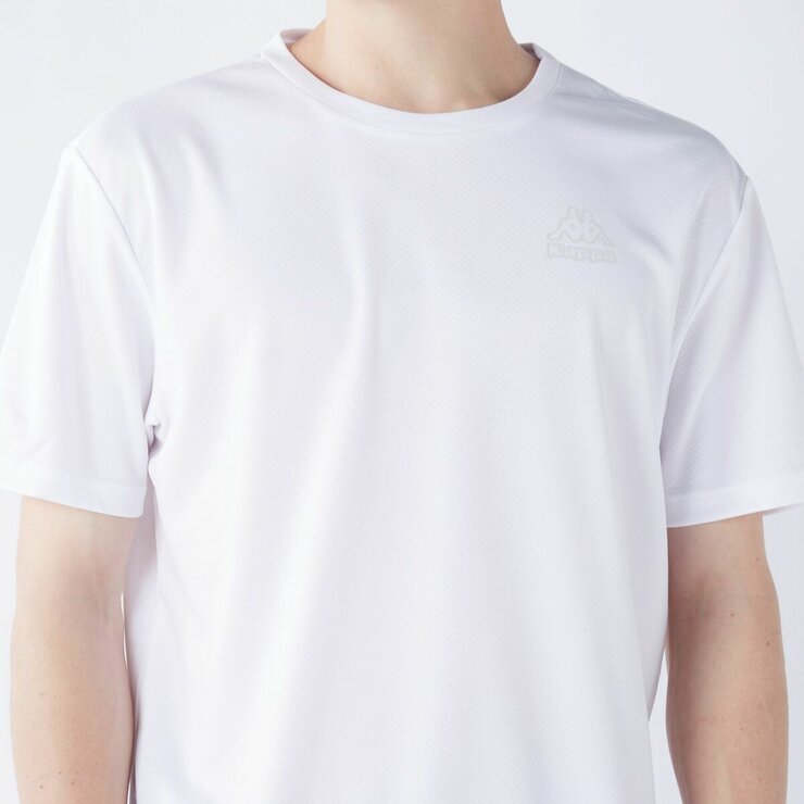 カッパ メンズ 半袖Tシャツ / ホワイト / L