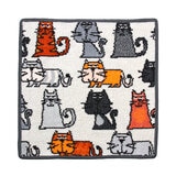 フェイラー ハンドタオル 30 x 30cm 3枚セット コーンポピー シーシェル/キャッツ スレートグレー/フラミンゴ アゼリア