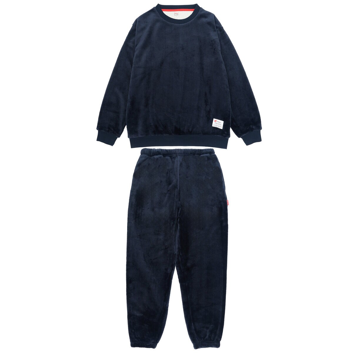 ヘインズ メンズ ラウンジセット ネイビー XL