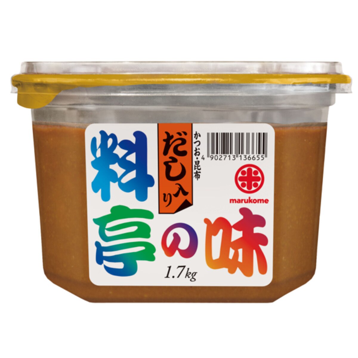マルコメ ダシイリ 料亭の味 1.7kg