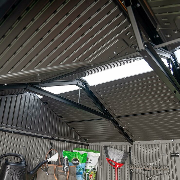 LIFETIME 9.5 x 7 フィート (2.9 x 2.1 m) 屋外用物置