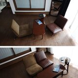 1人掛け用コーデュロイソファ