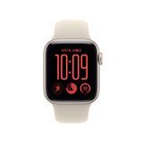 Apple Watch SE 3 GPS+Cellular 40mmスターライトアルミニウムケースとサンドスポーツバンド - S/M Apple Watch SE 3 GPS+Cellular 40mmスターライトアルミニウムケースとサンドスポーツバンド - S/M