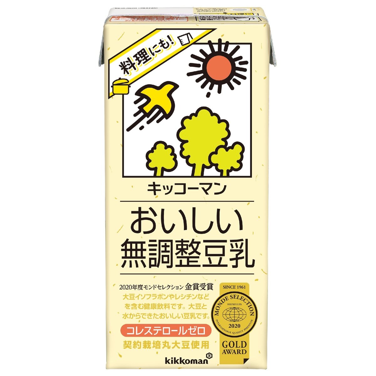 Costco　キッコーマン無調整豆乳1LX6　Japan