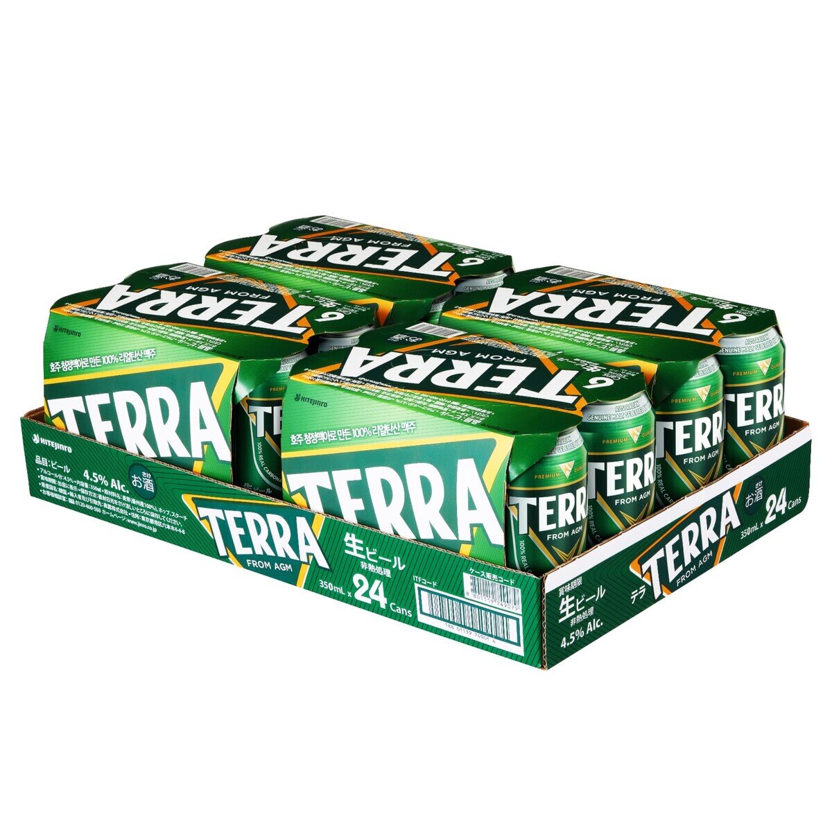 TERRA テラ 生ビール 350mlX 24缶