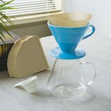 ハリオ V60 セラミック ドリッパーセット ブルー