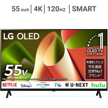 LG 55インチ 4K 有機ELテレビ 55B4PJA