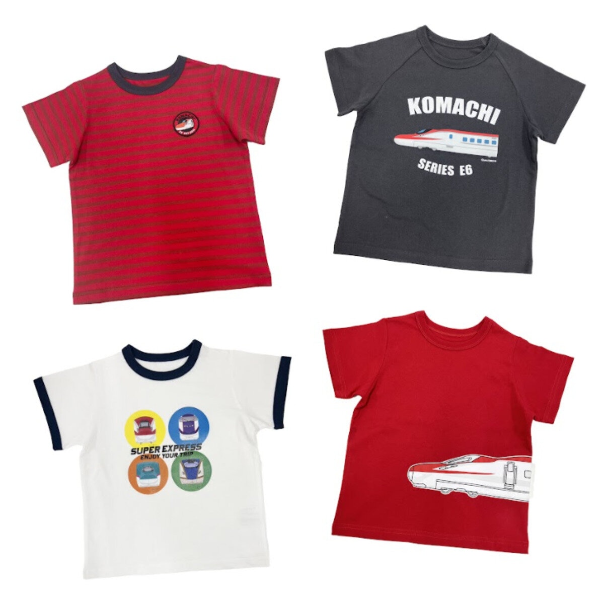 JR EAST キッズ 半袖 Tシャツ 4枚セット