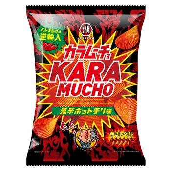 湖池屋 カラムーチョ 鬼辛ホットチリ 55g x 8袋