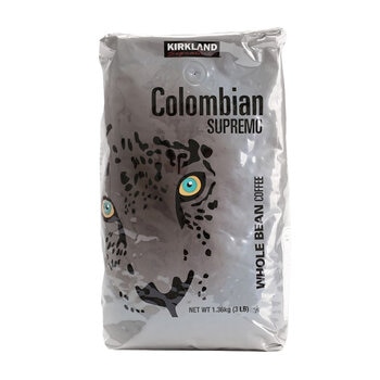 カークランドシグネチャー コロンビアンコーヒー スプリーモ（豆）1.36kg