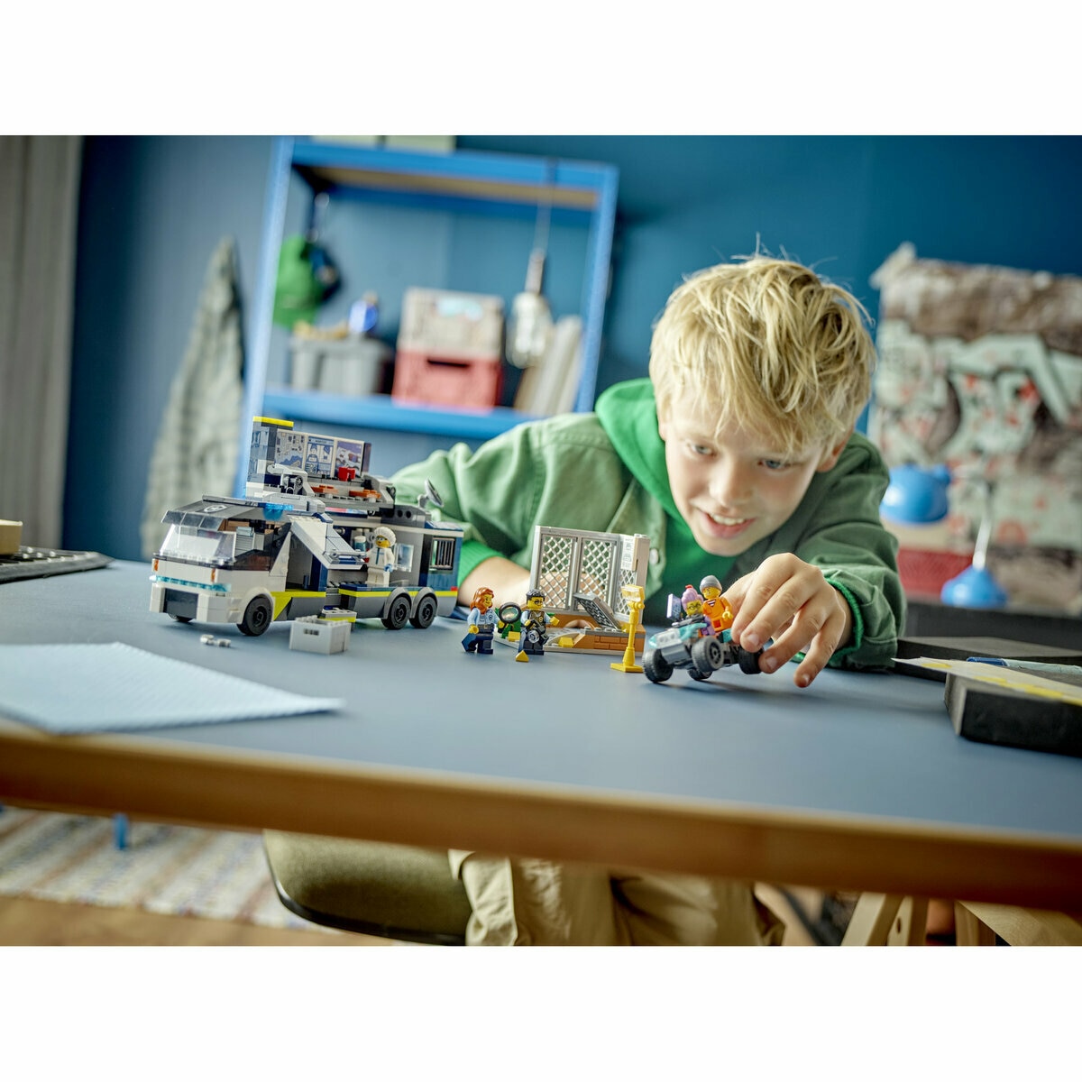 レゴ ポリストラック犯罪ラボ