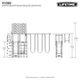 LIFETIME ダブルスライドデラックスプレイセット