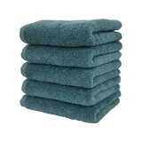 ふんわりボリュームフェイスタオル 5枚セット