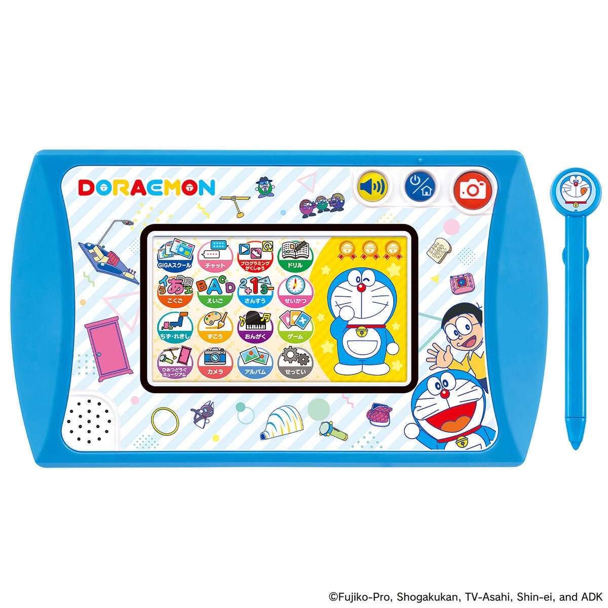 カメラも！プログラミングも！ドラえもんGIGAパッド