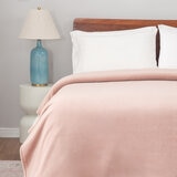 リュクスロフト ブランケット ダブル ハッシュド オーバーン