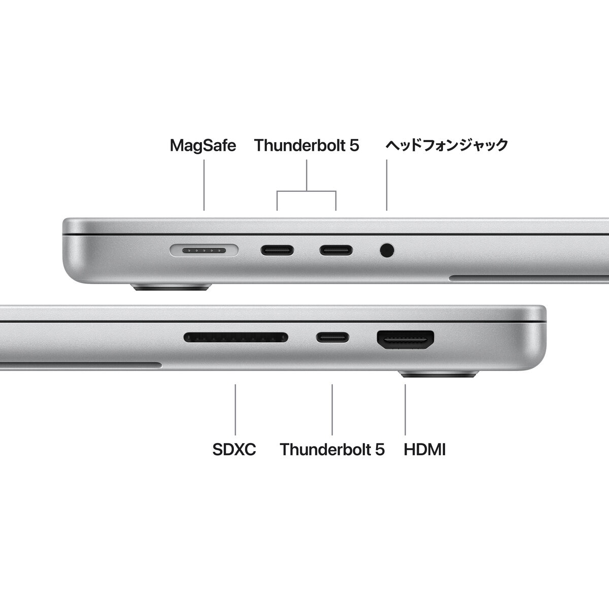 Apple/MacBook Pro 16インチ/18コアCPU/ 40コアGPU/M5 Maxチップ /48GB/2TB SSD-シルバー Apple/MacBook Pro 16インチ/18コアCPU/ 40コアGPU/M5 Maxチップ /48GB/2TB SSD-シルバー