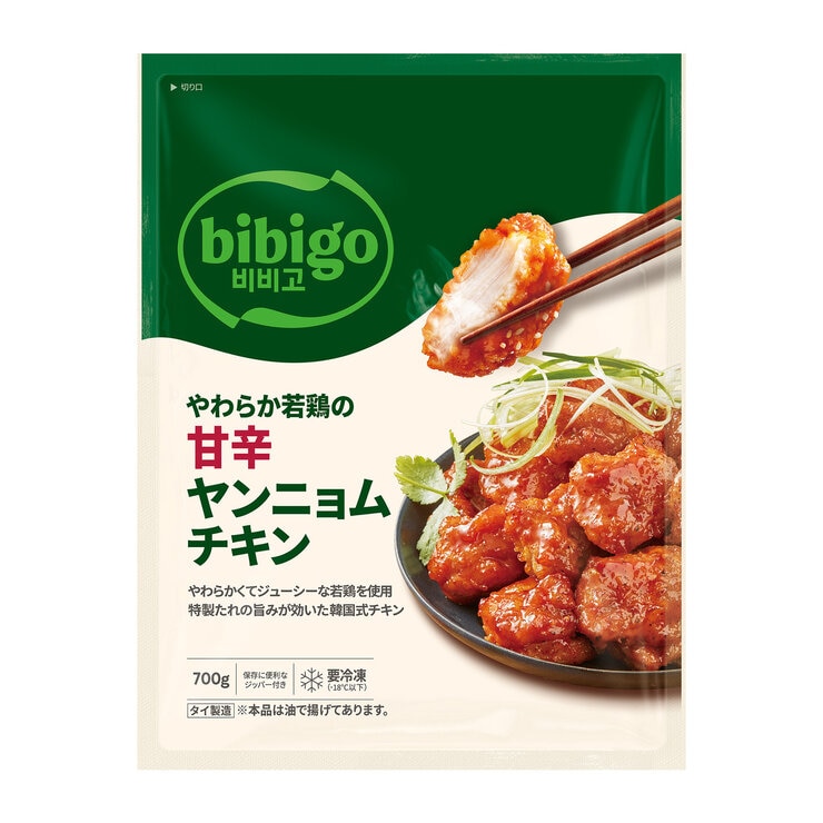 【冷凍】若鶏の甘辛ヤンニョムチキン 700g 【冷凍】若鶏の甘辛ヤンニョムチキン 700g