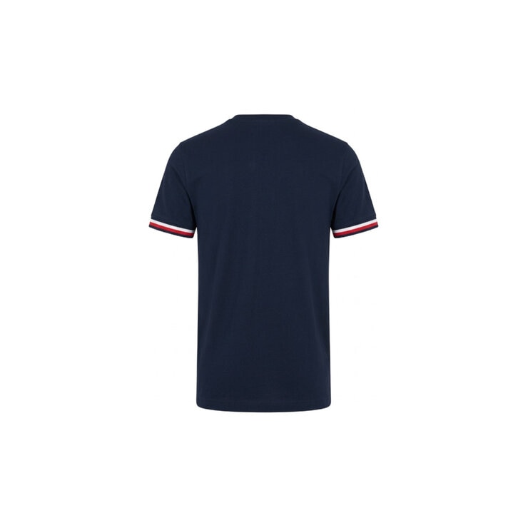 Tommy Hilfiger Mens Short sleeve T-shirt Navy B（DESERT SKY）M