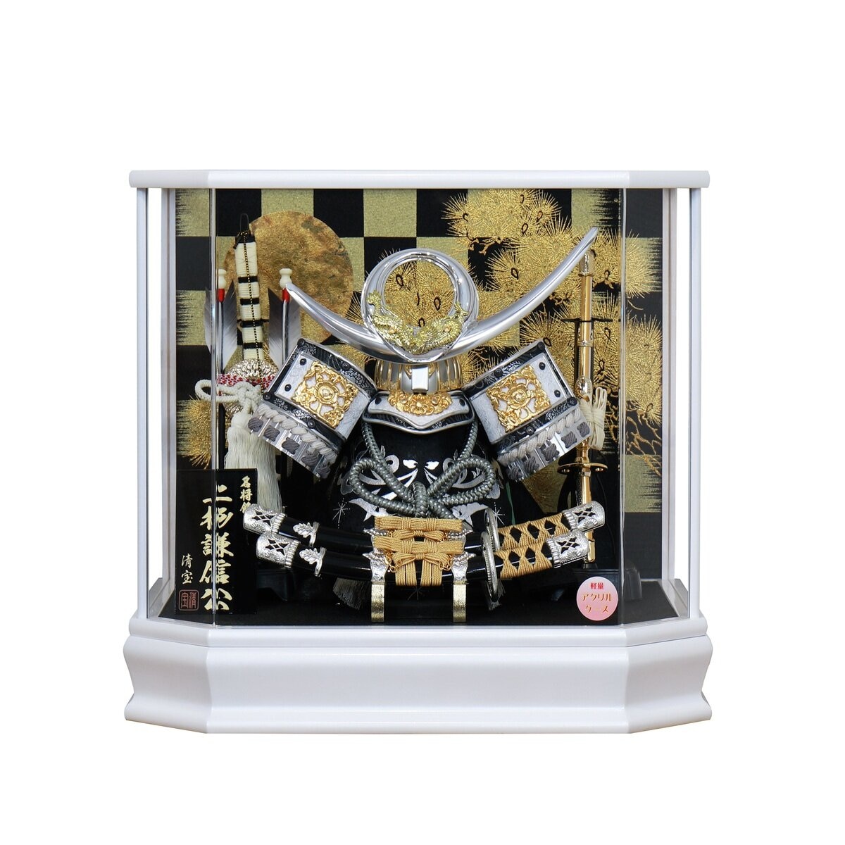 五月人形 兜ケース飾り 6M21-CS-801