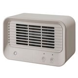 スリーアップ 人感センサー付き ミニセラミックヒーター CH-T2232 グレージュ