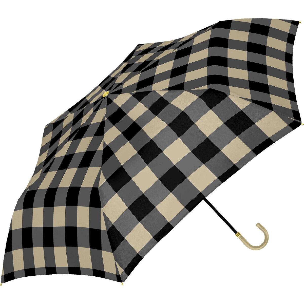 assa 日傘折りたたみ FM50STD ブラック / カントリー FM774