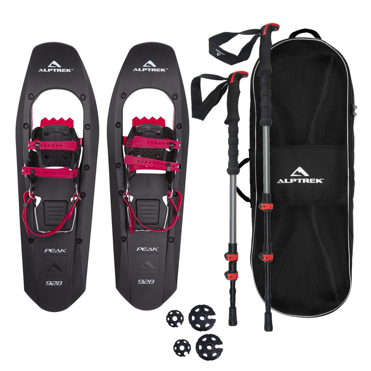 カスケードマウンテンテック ALPTREK PRO スノーシューキット (かんじき) L (23.5 x 79.7 cm)