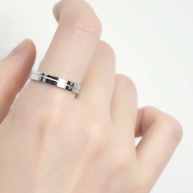 プラチナ 950 マリッジリング 3.5mm 9号