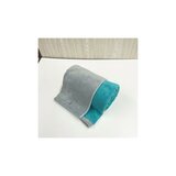 DAIRY PRAIRIE リバーシブル バスタオル 70cm x 130cm 1枚組 グレー/ターコイズ