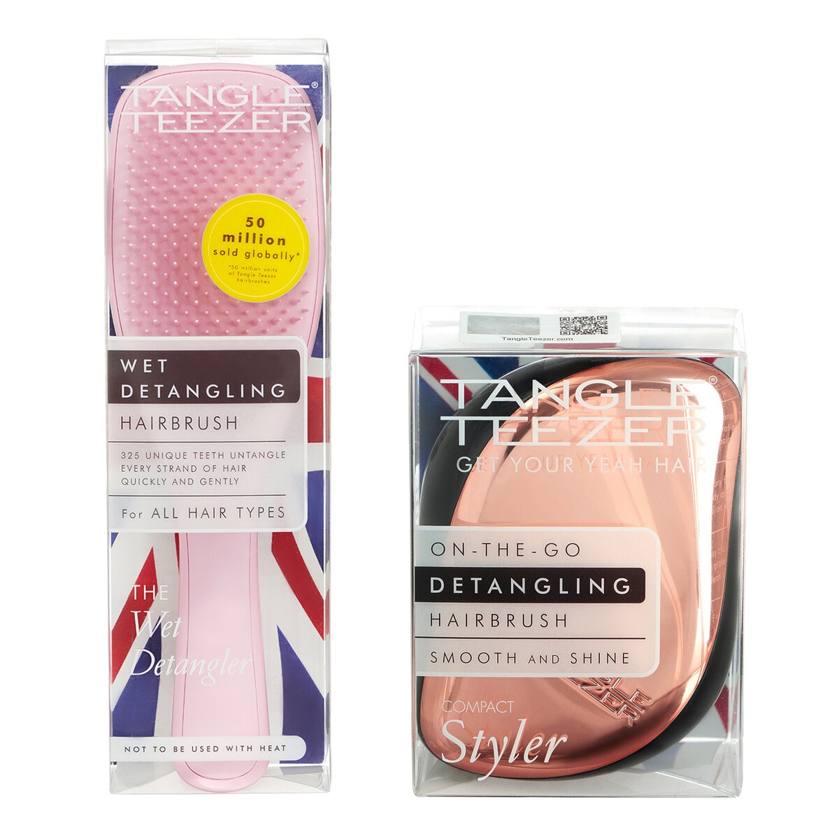 TANGLE TEEZER ザ・ウェットディタングラー ＆ コンパクトスタイラー