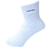 ミネトンカ ラウンジソックス 3足組 ブルー/ベージュ/パープルボーダー ミネトンカ ラウンジソックス 3足組 ブルー/ベージュ/パープルボーダー