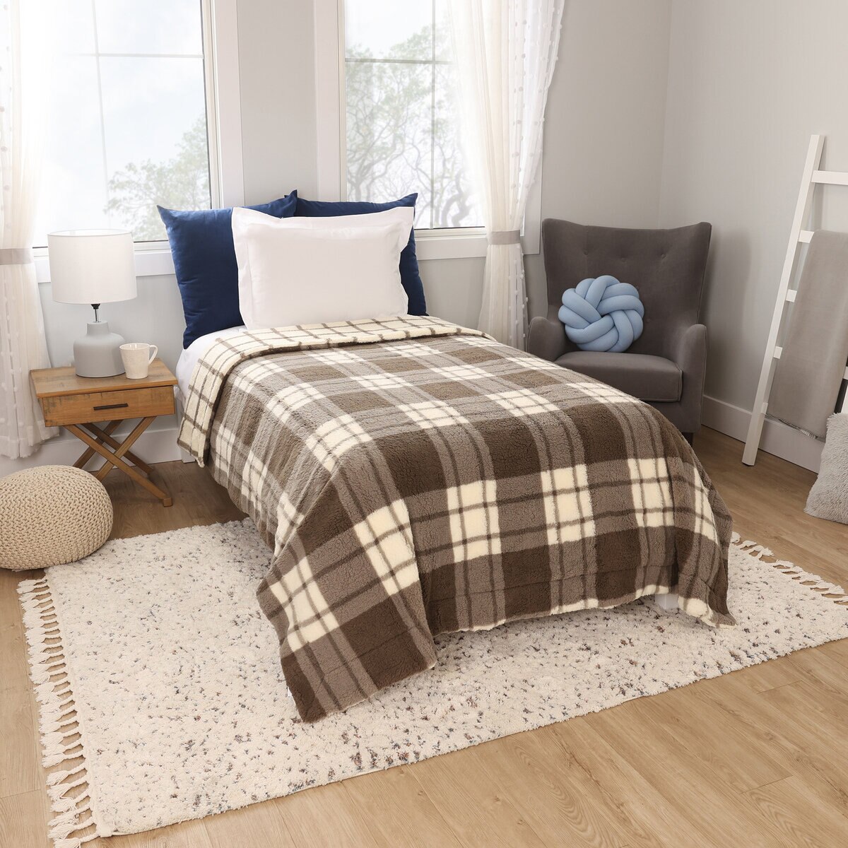 ハナコストコ毛布ダブル プラッシュブランケット 135 cm コストコ 毛布 ダブル ブランケット - メルカリ