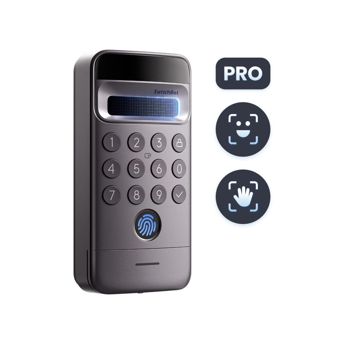 スイッチボット 顔認証パッドPro(顔・静脈認証対応) W7300502 スイッチボット 顔認証パッドPro(顔・静脈認証対応) W7300502