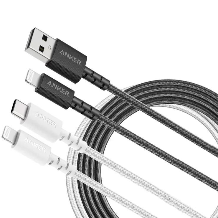 レビュー 丈夫で絡みにくいライトニング ケーブル Anker Nylon Usb Cable With Lightning Connector